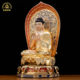 Seven Treasures Tathagata Buddha Statue Brass Home Decor Crafts