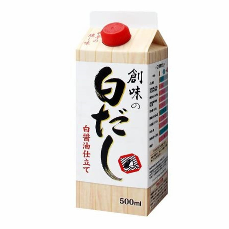 日本代购创味白酱油 500ml 西餐料理凉拌增鲜白酱露 高汤面条佐料 - 图2