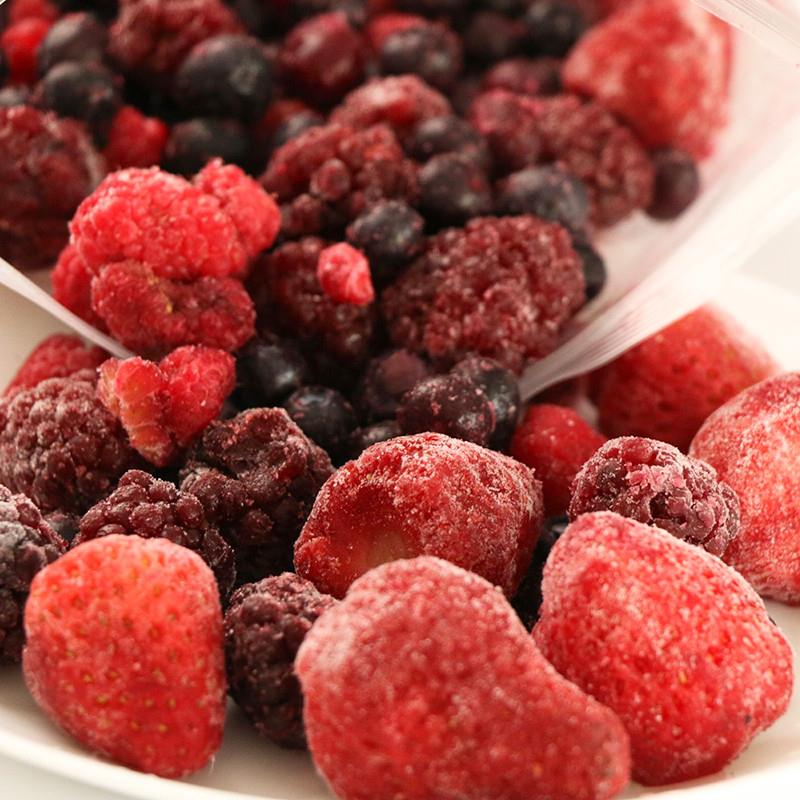 新鲜速冻莓果混合草莓红树莓新鲜蔓越莓桑葚冷冻蓝莓黑莓速冻水果 - 图2