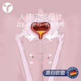 Тонкие ноги артефакт горшок с тазом тазового тазового дна