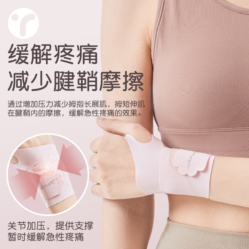 护腕女款扭伤手腕腱鞘护套男士健身运动篮球装备羽毛球专用固定器 - 图0