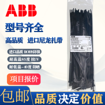 ABB Pass Bay Weatherproof Nylon Tie Resistant chill Ribbon Plastic Ties UL Certified Flame Retardant ABB Project Offer