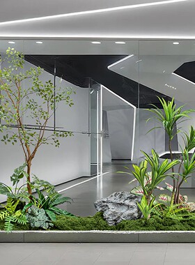 高档仿真树造景室内装饰假树景观