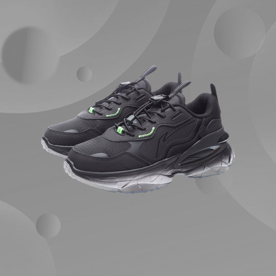 Детская обувь Li Ning, весенний новый стиль для мальчиков и девочек, легкая нескользящая модная детская спортивная обувь Firefly YKCR016