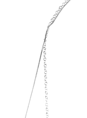 s.deer锁骨链双层吊坠项链