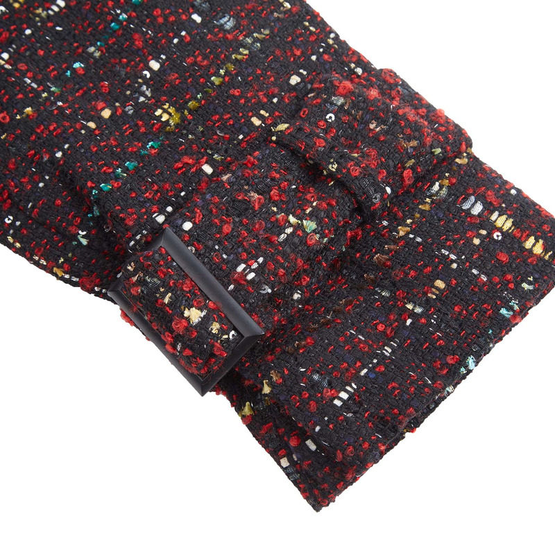 sdeer圣迪奥冬季女装小香风格纹外套连衣裙套装S224Z1434,淘宝优惠券,粉丝福利购,淘宝优惠卷