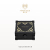 MONOLOGUE Monologue British Museum Cornflower Black Gold Ring MR1397 as a birthday gift