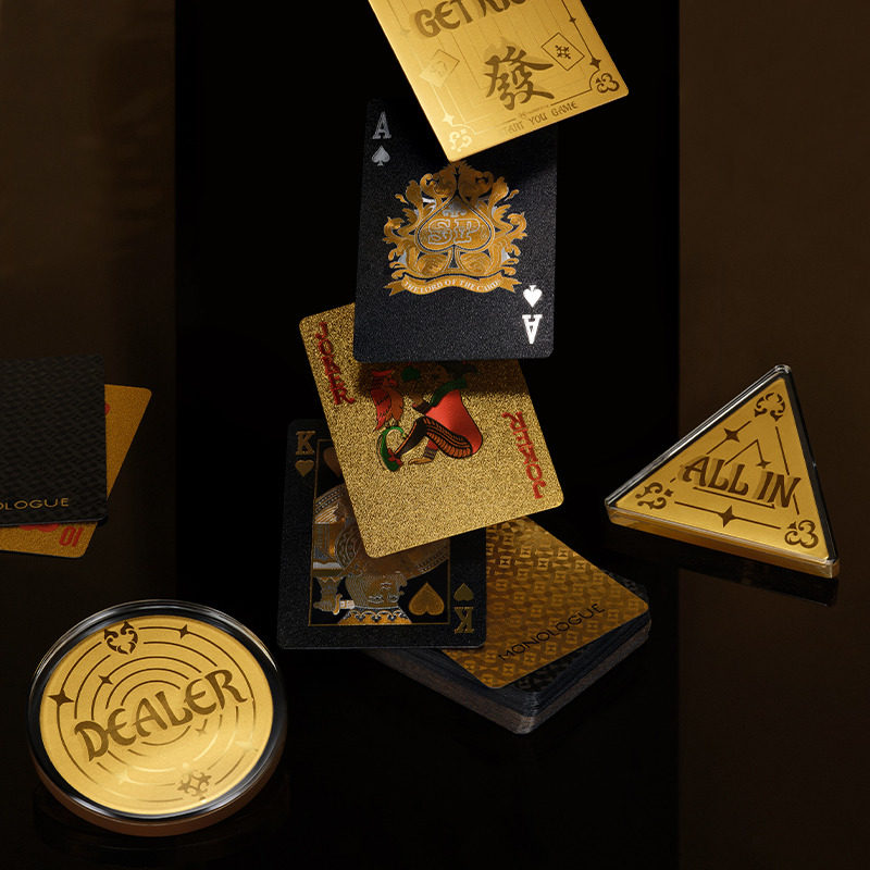 【新年礼物】MONOLOGUE独白当局者潮德州扑克牌金章摆件MR2077,淘宝优惠券,粉丝福利购,淘宝优惠卷