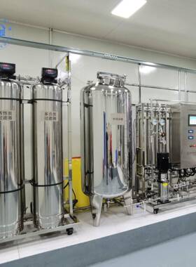 四川生物制厂GMP标准纯水设备不锈钢纯化水设备典设备1000L