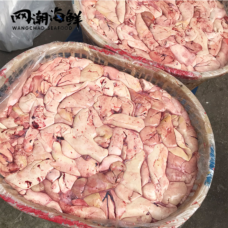网潮海鲜官方店【网潮海鲜】舟山野生的鮟鱇鱼 新鲜安康鱼肝 2斤装 江浙沪皖包邮2