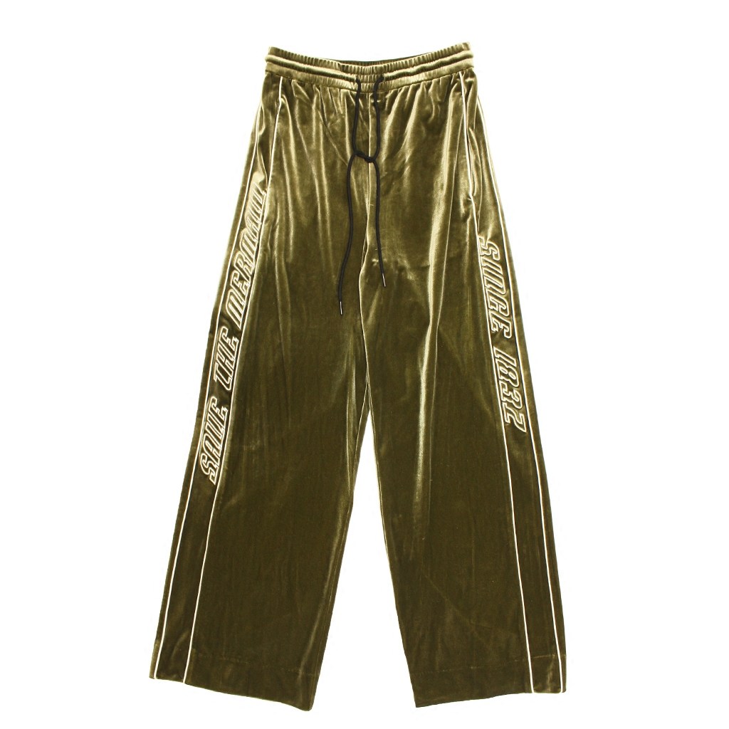 走路带风抽绳阔腿裤Drawstring Wide Leg Trousers main image 0