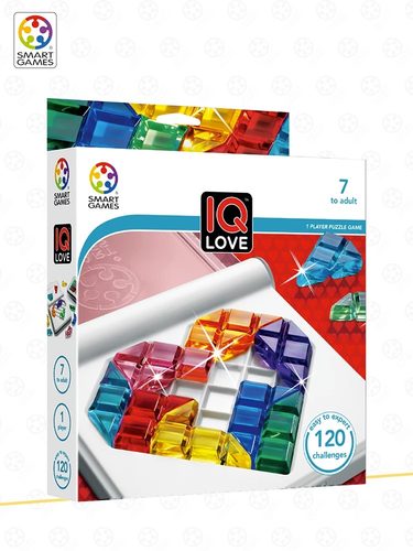 Smart Games 智慧爱心拼儿童益智烧脑桌游逻辑思维训练游戏7岁+ - 图3