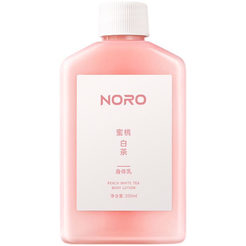 noro蜜桃白茶身体乳秋冬滋润保湿香体霜持久留香味润肤露去鸡皮女 - 图3