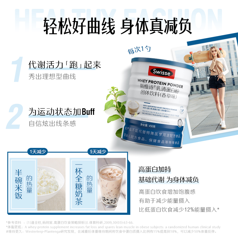 【立即加购】Swisse斯维诗乳清蛋白质粉成人自护力女性塑形旗舰店-图2