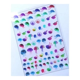 Jing Cuiyuan Diy Crystal Каплы материалов Черно -белый материал.