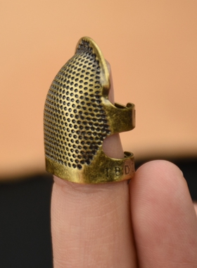 指套金属铜顶针箍抵戒压