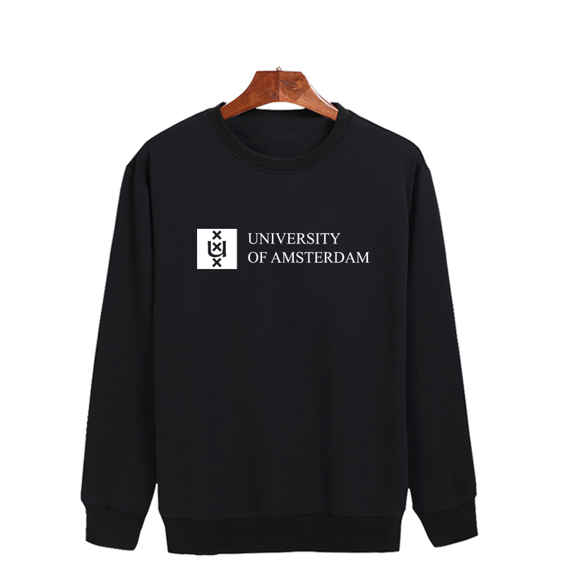 University of Amsterdam阿姆斯特丹大学校服圆领卫衣青少年班服 - 图1