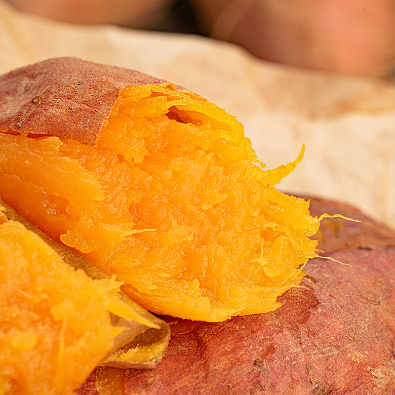 极客农场山东蜜薯烟薯25号农科院糖心地瓜红薯新鲜番薯香甜流油 - 图3