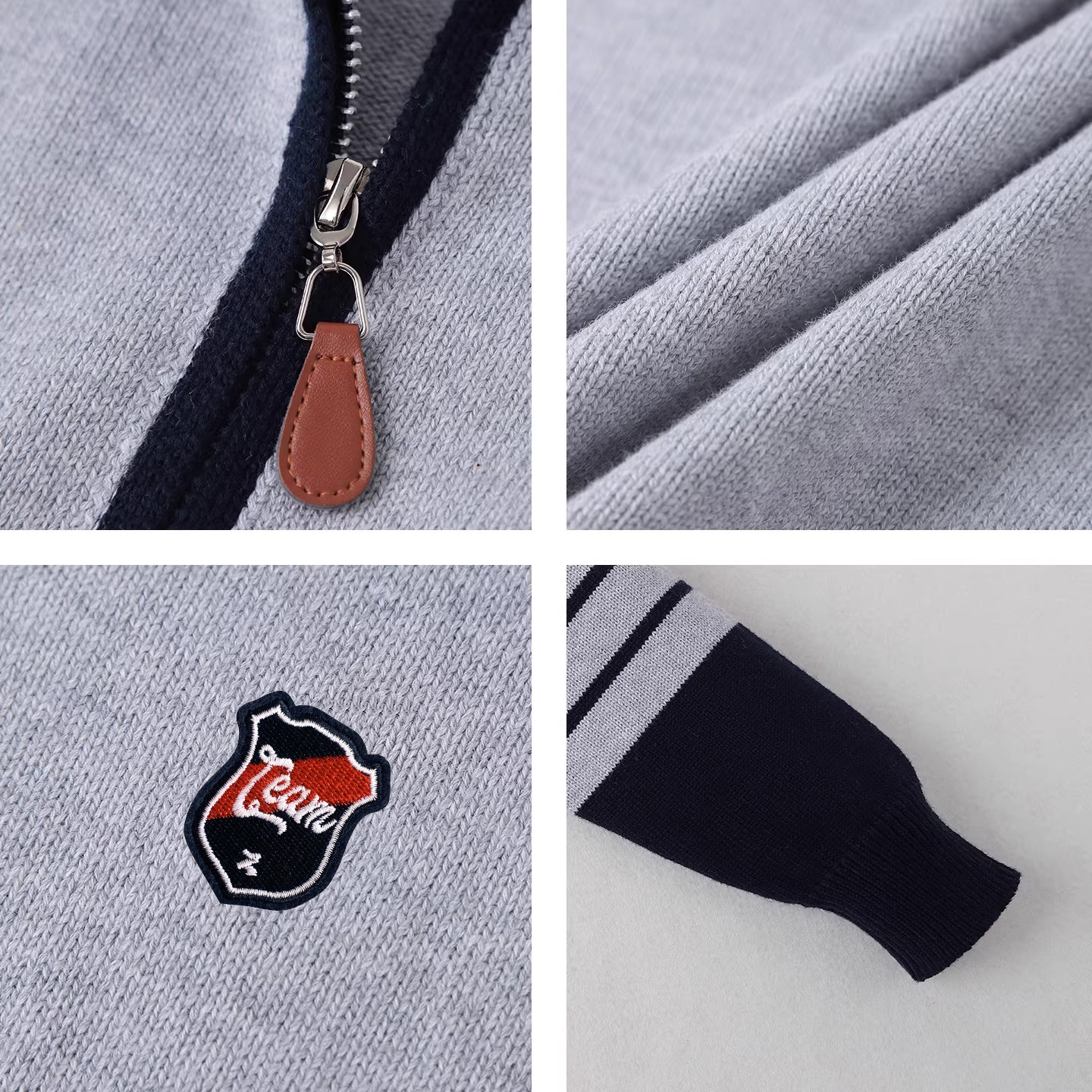 雅鹿男童外套2025新款儿童秋季宽松针织上衣中大童休闲拉链开衫潮,淘宝优惠券,粉丝福利购,淘宝优惠卷