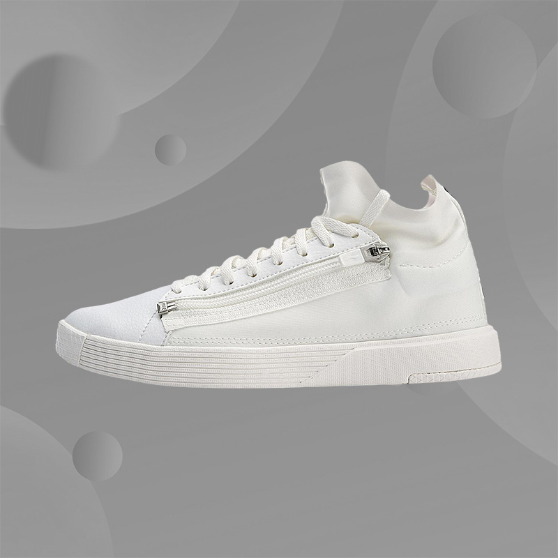 李宁休闲鞋女鞋Chillout Zip GS轻便耐磨情侣鞋运动鞋AGBN026 - 图1