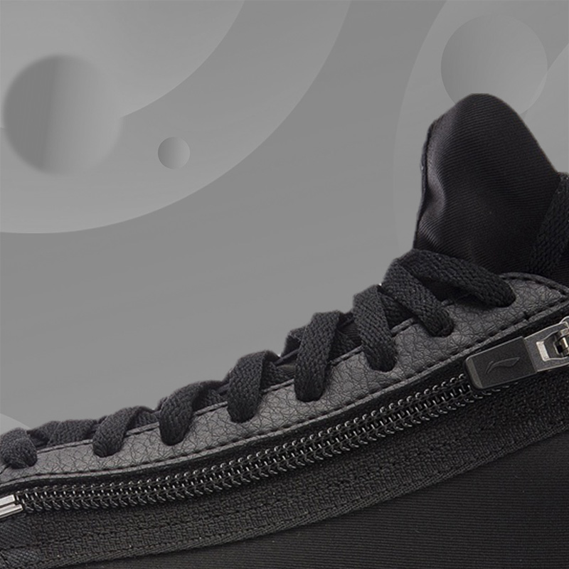 李宁休闲鞋女鞋Chillout Zip GS轻便耐磨情侣鞋运动鞋AGBN026 - 图0