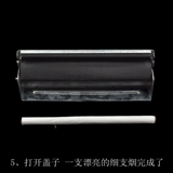 Популярные портативные портативные ручные сигареты длины 93 мм металлической из нержавеющей стали Symatic 6 мм.