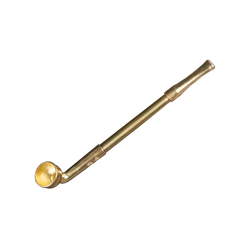 Традиционная ручная медный дым дым. Фигурной дымовой пистолет сухой дым мешок старого в стиле цинк сплав сплав с сплавными сплавами.