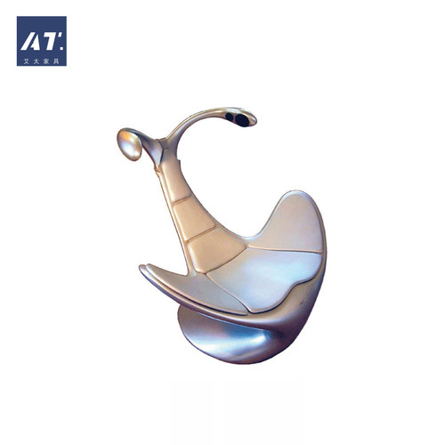 AIVTAI/创意设计师家具manta chair意大利牛皮酒店休闲椅 - 图3