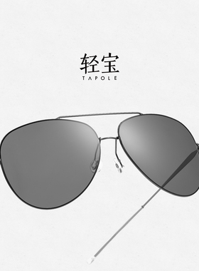 轻宝TAPOLE 简 太阳眼镜户外防强光偏光飞行员墨镜