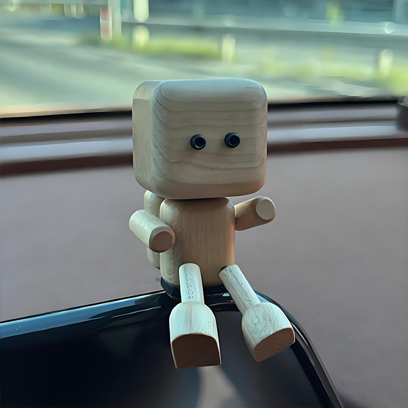 摇腿小木仔wobblylegwoody创意车载香薰摆件可爱抖腿小人送礼饰品,淘宝优惠券,粉丝福利购,淘宝优惠卷