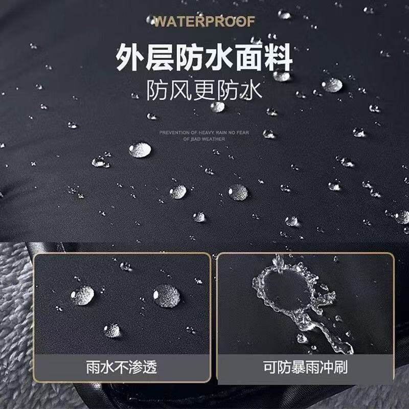 Electric rider handle cover for winter battery motorcycle gloves plus velvet thickened heating windproof waterproof cold protection hand cover