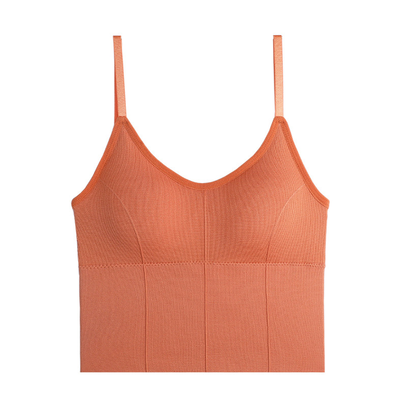 卡卡美背大u型吊带女收腹一体抹胸 兰色虎抹胸