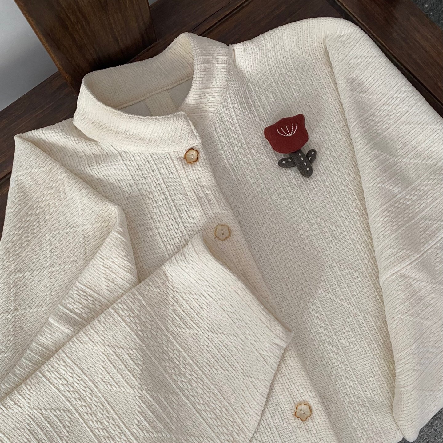 【030】两三松秋冬带兜汉服比甲针织弓袋袖改良短领日常明制汉服,淘宝优惠券,粉丝福利购,淘宝优惠卷