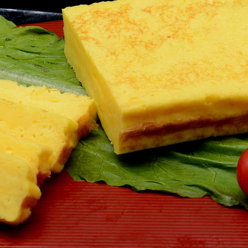 万福厚烧玉子 寿司玉子烧 寿司卷芯食材烤鸡蛋即食450g/袋 - 图0