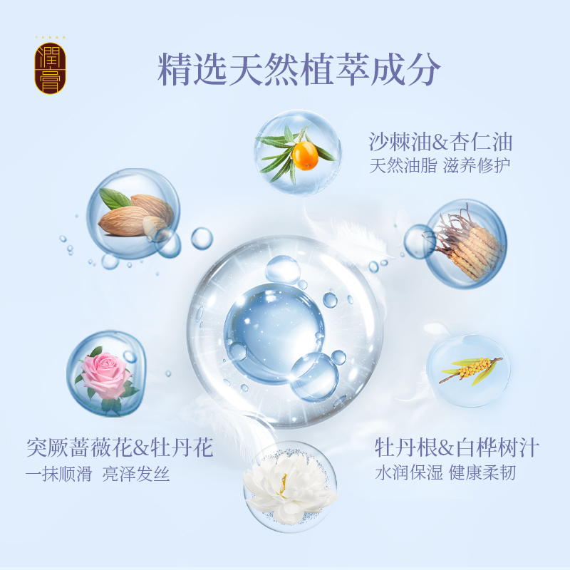 【百亿补贴】睿嫣润膏修护发膜奢养焕彩发膜200g烫染发膜 - 图1