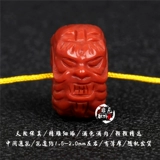 Натуральные красные бусины из грецкого ореха, четки из круглых бусин, четки бодхи