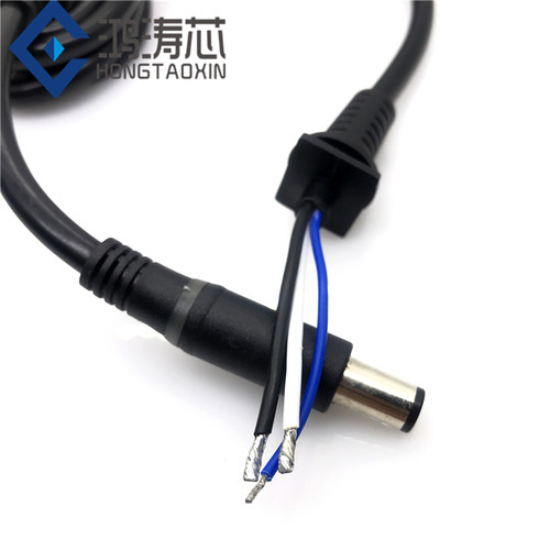 用于戴尔HP笔记本电源全铜大功率加粗维修线 DC插头7.4*5.0mmDC线 - 图0