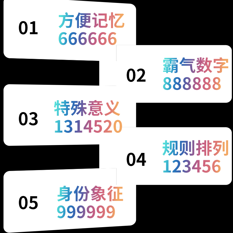 手机号好靓号亮新选号电信电话号码卡吉祥本地全国通用4连号 - 图2