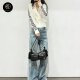 Adidas originals clover catwalk ແບບ retro ການອອກແບບກະເປົ໋າບ່າແບບພົກພາຕາມຖະຫນົນ KW4748