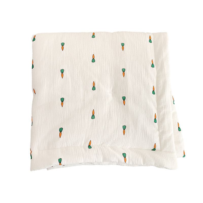 软绵绵！ins婴儿盖毯纯棉宝宝盖被新生儿童小被子四季通用空调被 - 图3