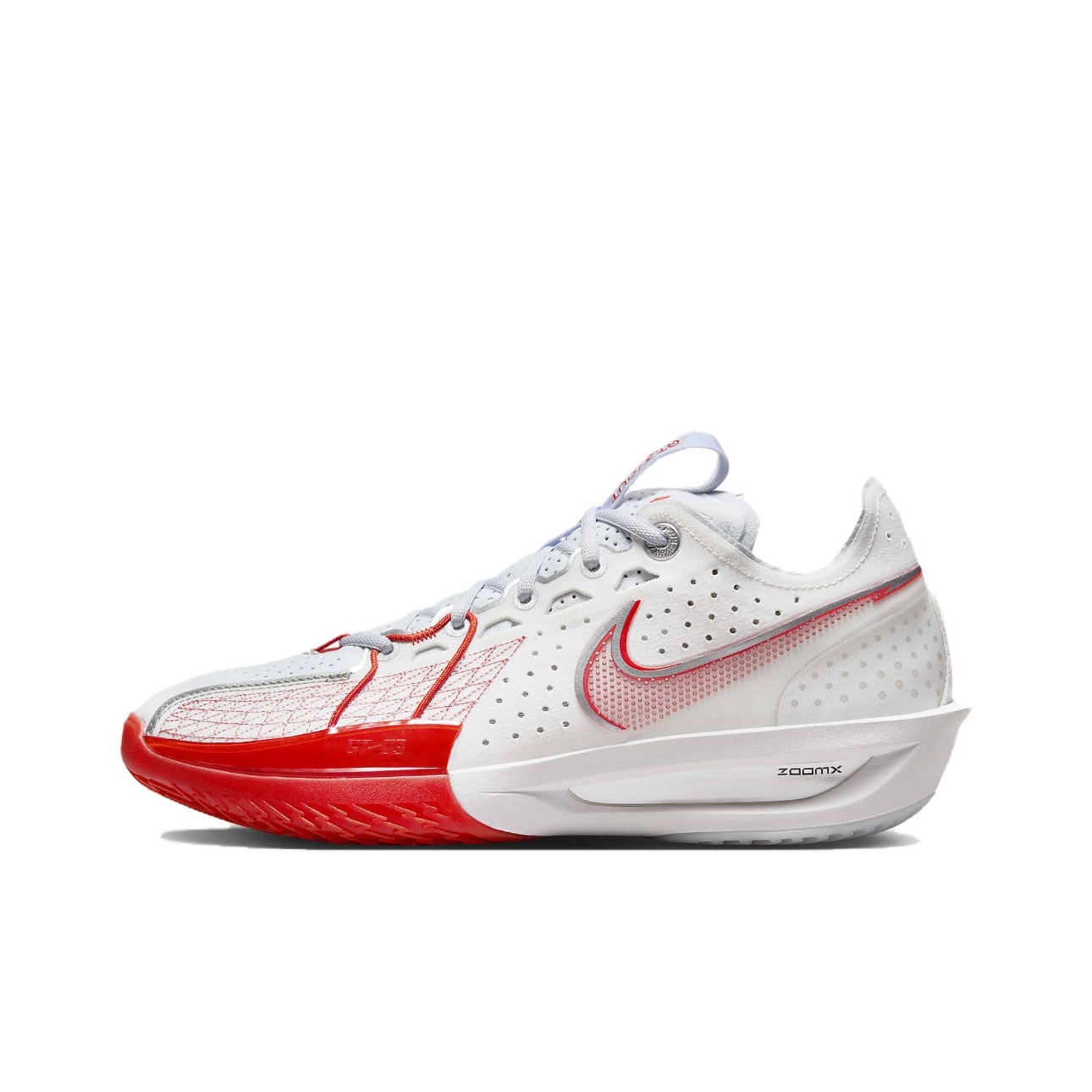 Nike Air Zoom GT Cut3  白红灰绿男子实战耐磨篮球鞋 DV2918-101 - 图3