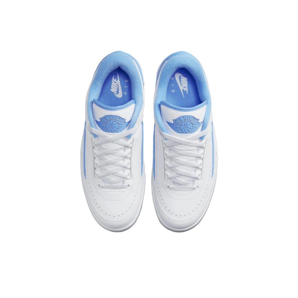 Jordan Air Jordan 2 Low University Blue 复古篮球鞋DV9956-104 - 图2