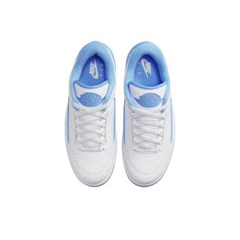 Jordan Air Jordan 2 ວິທະຍາໄລຕ່ໍາ Blue retro ເກີບບ້ວງ DV9956-104