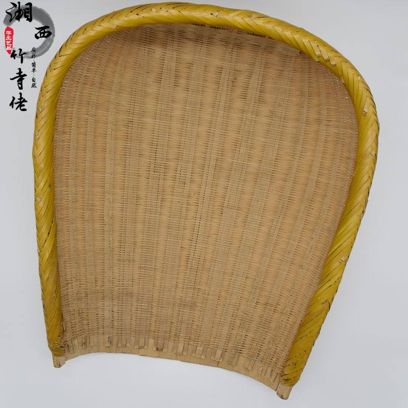 湘西传统竹编精品簸箕天然竹肖箕竹篮竹畚箕竹筐芝麻谷物粮食收纳_虎窝淘