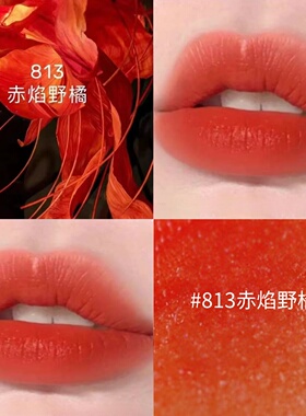正品完美日记仿生膜精华唇釉803哑光808素颜淡妆裸色813显白817