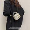 Chain rhombus single shoulder small fragrant style versatile fashion bag