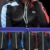 银河 Униформа для настольного тенниса. Костюм с длинными рукавами в том же стиле Ван Манью (топ + брюки) для Супернациональных игр по настольному теннису 6007.