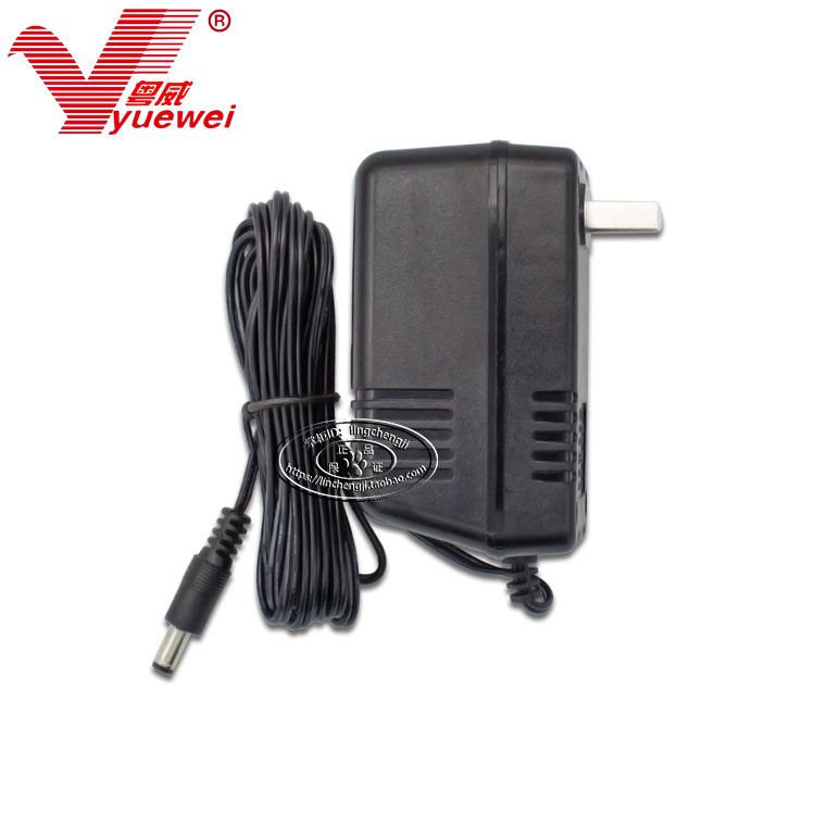 粤威YW-124W稳压12伏电源适配器12V0.4A森海塞尔话筒变压器400MA - 图2