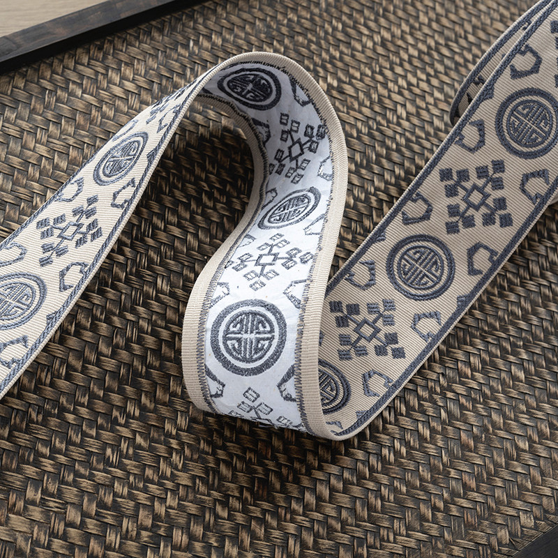 中式刺绣窗帘立边花边辅料绣花织带汉服戏服霞帔裙头沙发布装饰带,淘宝优惠券,粉丝福利购,淘宝优惠卷