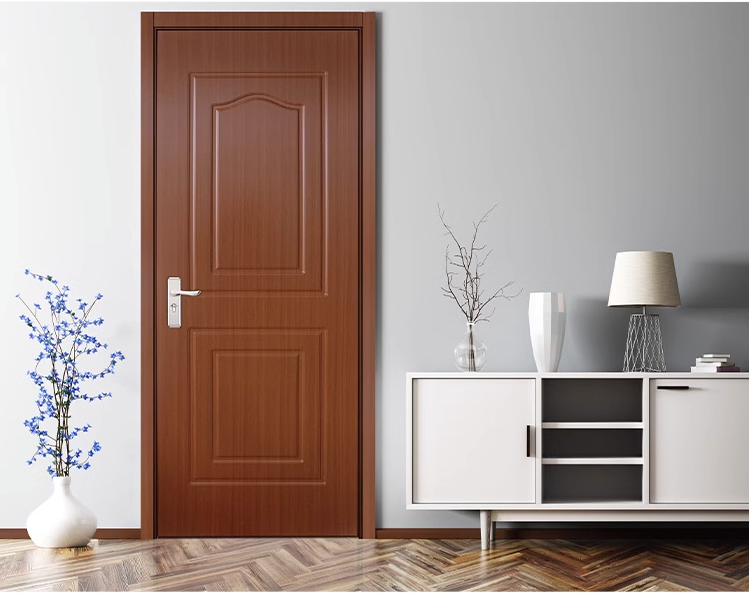 定制实木门室内门卧室门套装门碳晶板门免漆实木复合门出租房间门 - 图1